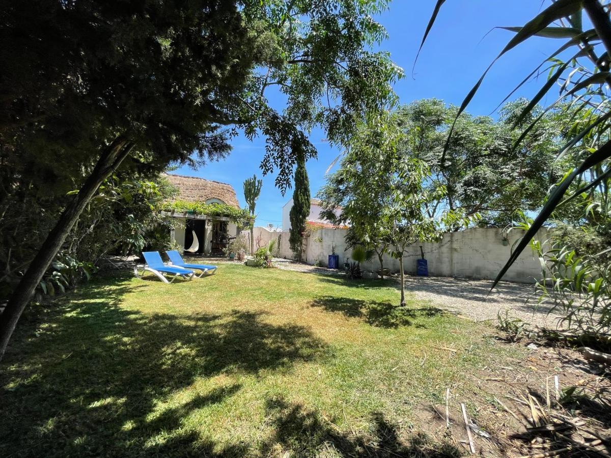 Chozito De Paja A 300M. Playa Mangueta Pensionat El Palmar  Exteriör bild